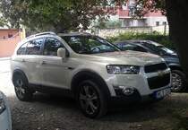 Chevrolet Captiva, gesehen am 14.08.2016.