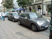 Mini im Doppelpack, gesehen in Fulda
