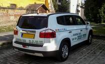 Chevrolet Orlando als Taxi. Aufnahmezeit: 15.09.2016