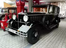 =Audi SS Typ  Zwickau  Cabriolet, Bj. 1930, 5130 ccm, 100 PS, Verbrauch 22 l, fotografiert im August Horch Museum Zwickau, Juli 2016