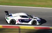 Renault Sport R.S.01, mit Nr.3 von  R-ace GP, bei der Renault Sport Trophy auf der Ardennen-Achterbahn von Spa-Francorchamps, im Rahmen der European Le Mans Series am 25.9.2016. Motor: Nismo V6, 3799ccm, 550hp