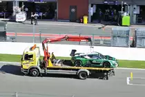 MB 1223 hat den Renault Sport R.S.01, mit Nr.7 von  V8 Racing, bei der Renault Sport Trophy auf der Ardennen-Achterbahn von Spa-Francorchamps geladen. Rahmenrennen bei  der European Le Mans Series am 25.9.2016. Motor: Nismo V6, 3799ccm, 550hp