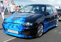 =VW Polo steht beim Fuldaer Autotag im August 2016