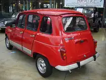 Heckansicht eines Renault R4 GTL des Modelljahres 1988. Herbstfest an der Düsseldorfer Classic Remise am 02.10.2016.