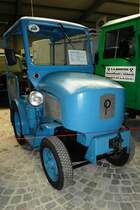 =Pomßen-Schlepper DFZ 632, Bj. 1966, 30 PS gesehen im sächsischen Nutzfahrzeugmuseum in Hartmannsdorf im Juli 2016