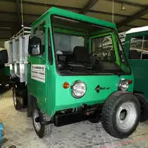 =Multicar, gesehen im sächsischen Nutzfahrzeugmuseum in Hartmannsdorf im Juli 2016