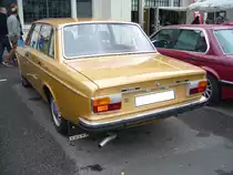 Heckansicht eines Volvo 144 de Luxe. 1973 - 1974. Herbstfest an der Düsseldorfer Classic Remise am 02.10.2016.