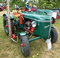 Meili ME52, Ackerschlepper aus der Schweiz mit 30PS, Baujahr 1955, Bulldogtreffen Rheinhausen, Aug.2016
