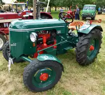 Meili ME52, Ackerschlepper aus der Schweiz, Baujahr 1955, Bulldogtreffen Rheinhausen, Aug.2016