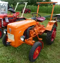 Allgaier AP17, Dieselmotor mit 1374ccm und 18PS, Baujahr 1951, Bulldogtreffen Rheinhausen, Aug.2016