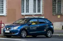 Neuer Suzuki Baleno, zweite Generation, fotografiert am 28.08.2016.