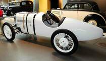 =DKW Front Rennwagen, 500 ccm, 26 PS, Bj. 1931. Von diesem Rennwagen wurden 5 Exemplare produziert und erstmals beim Eifelrennen im Juni 1931 eingesetzt. Aufnahme im August Horch Museum Zwickau, Juli 2016.