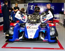 Nr.32 Br 01-Nissan LMP2, SMP Racing bei den Rennvorbereitungen in der, Aufnahme beim Pitwalk der European Le Mans Series am 25.9.2016 in Spa Francorchamp.