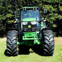 =John Deere 7270 R, gesehen beim John Deere - Lanz - Treffen im Kirchheim am See im August 2016