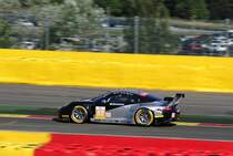 Mitzieher der Nr.88 LMGTE, Porsche 911 RSR 991, von Proton Competition bei der European Le Mans Series am 25.9.2016 in Spa Francorchamps. 