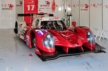 Nr.17 LMP3 Ligier JS P3 - Nissan, vom Team Ultimate in der Box, beim Pitwalk bei der European Le Mans Series am 25.9.2016 in Spa Francorchamp