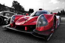 Nr.17 nach Rennende abgestellt LMP3 Ligier JS P3 - Nissan, vom Team Ultimate, beim Pitwalk bei der European Le Mans Series am 25.9.2016 in Spa Francorchamp