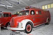 Ein Magirus-Deutz TLF 8 Baujahr 1957 im Oktober 2016 in Prora.