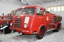 Die ersten Jahre nach dem Krieg produzierte Krupp unter dem Namen Südwerke.
Aufgenommen im Oktober 2016 in Prora.