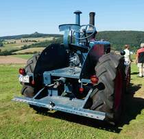 =Lanz Bulldog, gesehen beim John Deere - Lanz - Treffen im Kirchheim am See im August 2016