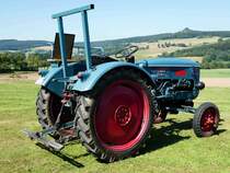 =Hanomag Perfekt, gesehen beim John Deere - Lanz - Treffen im Kirchheim am See im August 2016