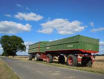 Dieses Gespann stand im August 2012 in Seestermühe.
