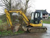 Komatsu PC 50 MR-2 aufgenommen am 13.12.2009