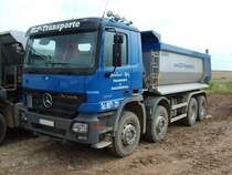 Mercedes-Benz Actros 4144 aufgenommen am 11.08.2007