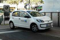 =VW Up von  amades  steht im September 2016 in Fulda