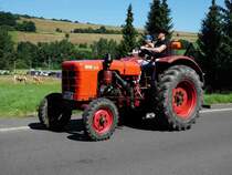 =Fahr D 270 H unterwegs beim Festzug anl. Pferdsdorfer Oldtimertag im August 2016