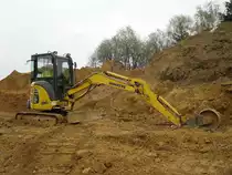 Komatsu PC 35 MR-2 aufgenommen am 12.04.2009