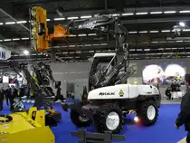 Mecalac 10 MSX auf der Baumaschinenmesse Intermat in Paris (21.04.2009)