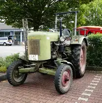 =Fendt Dieselross, gesehen bei der Oldtimerausstellung in Angersbach, September 2016