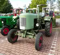 =Fendt Dieselross, gesehen bei der Oldtimerausstellung in Angersbach, September 2016