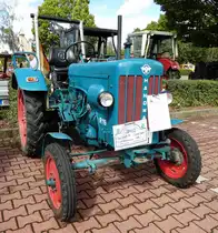=Hanomag R19, gesehen bei der Oldtimerausstellung in Angersbach, September 2016