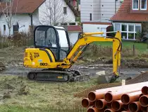 JCB 803 Super aufgenommen am 11.02.2007