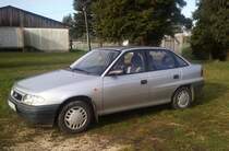 Opel Astra F Limousine/ Sedan, fotografiert am 09.11.2016.