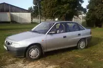 Opel Astra F Limousine/ Sedan, fotografiert am 09.11.2016.