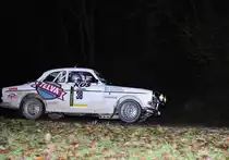 Volvo 122 S, Nachts in der Eifel, Rally Köln - Ahrweiler 12.11.2016 ( Blitzlicht ist erlaubt)