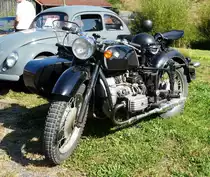 =BMW - Gespann, gesehen in 36088 Hünfeld-Michelsrombach im September 2016