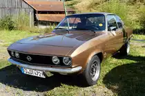 =Opel Manta A, gesehen in 36088 Hünfeld-Michelsrombach im September 2016