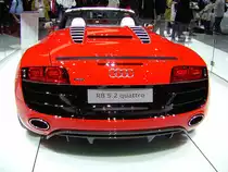 Audi Quattro R8 5,2 Heckansicht - 09.03.2011 