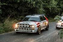 Lancia Delta I mit authentischer Lackierung aus den 80-ern im Memoriam  Ranga L.  Aufnahmezeit: 13.08.2016.