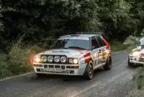 Lancia Delta I mit authentischer Lackierung aus den 80-ern im Memoriam  Ranga L.  Aufnahmezeit: 13.08.2016.