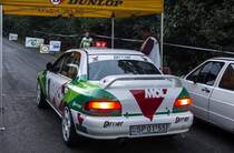 Rückansicht des klassischen Subaru Impreza I im Memoriam  Ranga L.  Aufnahmezeit: 13.08.2016.