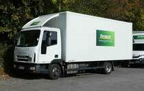 =Iveco Eurocargo von Europcar rastet im September 2016 auf dem Autohof Fulda-Nord