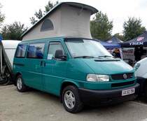 =VW California sucht einen neuen Besitzer, gesehen bei dem Veterama 2016 in Mannheim, Juli 2016