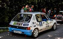 Peugeot 205 GTi Rallye, fotografiert am 13.08.2016