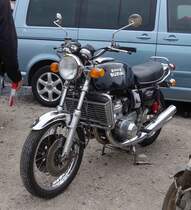=Suzuki GT 750, gesehen bei dem Veterama 2016 in Mannheim, Juli 2016