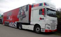 =DAF XF, gesehen bei dem Veterama 2016 in Mannheim, Juli 2016